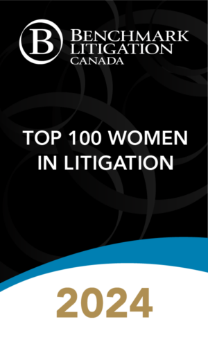 Top 100 women in litigation 2024 logo